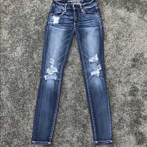 american eagle skinny jeans !!
